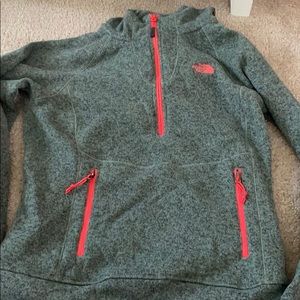 north face hoodie fleece